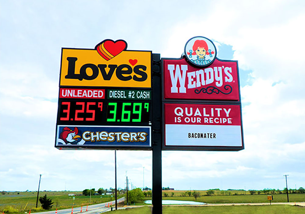 Truck Stops Headrick Signs and Graphics